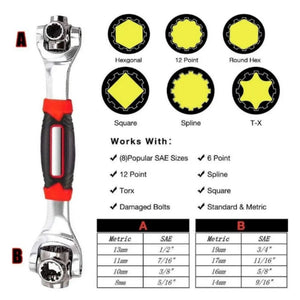 Llave Universal Multifuncional 3 En 1